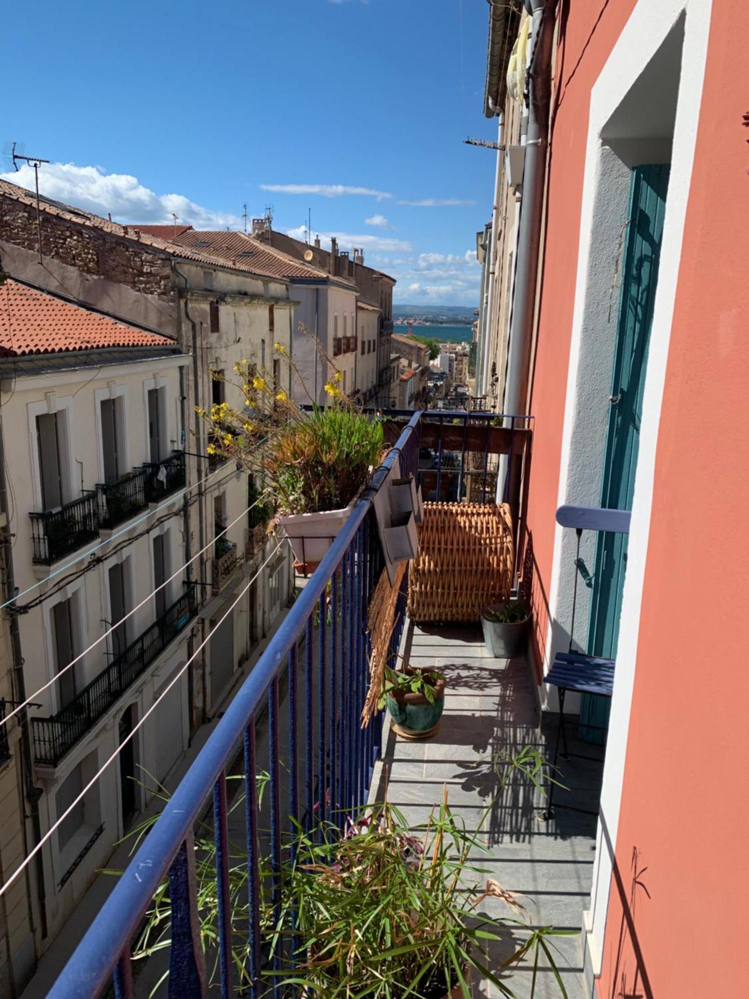 Appart Central à Sète avec balcon Esterno foto